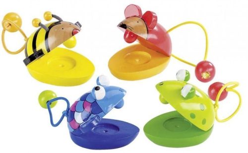 Állatos fa kasztanyetta