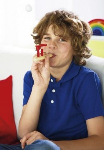 Lebegő labda légzéstechnika fejlesztő játék