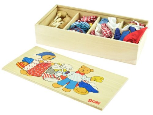 Öltöztetős mackók