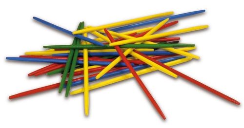 Szivárványos mikádó dobókockával