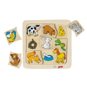 Puzzle Ki mit eszik? 24 hó+