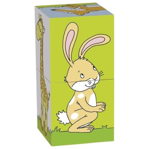 Képes kocka - Állatok 24 hó+