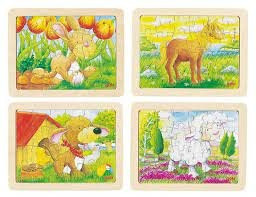 Puzzle, állatok