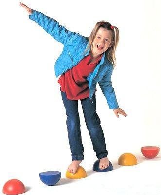 Kavicslépegetők - billenő félgömbök - Gonge