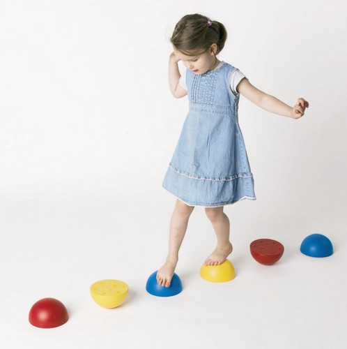 Kavicslépegetők - billenő félgömbök - Gonge