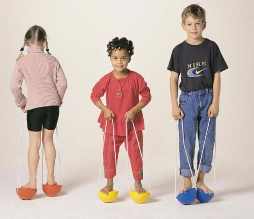 Félgömb lépegető párban - Gonge