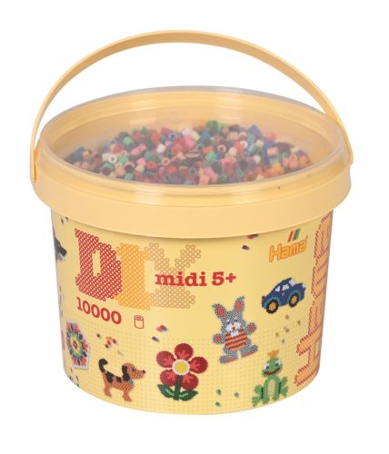 Hama MIDI gyöngy - vegyes 10000 db-os - 180