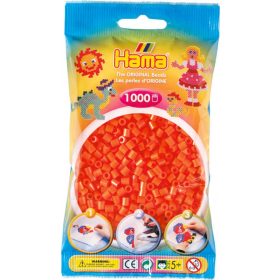 Hama MIDI gyöngy - narancssárga 1000 db-os - 20704
