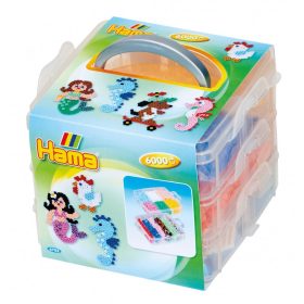   Hama Tárolódoboz gyöngyökhöz 6000 db gyöngy és 3 alaplap - 6703