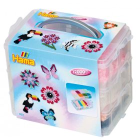   Hama Tárolódoboz gyöngyökhöz 12000 db gyöngy és 3 alaplap - 6752