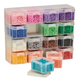   Hama Tárolódoboz gyöngyökhöz 16 rekeszes, gyönggyel - 6761