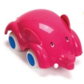 Vidám autók - Elefánt, gyerek - Vikingtoys 12 hó+
