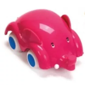 Vidám autók - Elefánt, gyerek - Vikingtoys 12 hó+