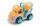Betonkeverő autó figurával - Vikingtoys - 12 hó+