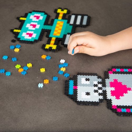 Jixelz – a kreatív kirakó - Robotok - 700 db-os