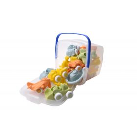 Járművek vödörben - 15 db-os BIO - Vikingtoys 12 hó+