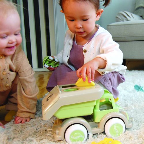 Szelektív kukásautó BIO - Vikingtoys - 12 hó+