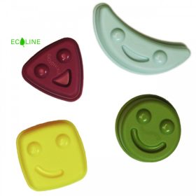 Homokozó formák- Happy Faces BIO - Vikingtoys - 12 hó+