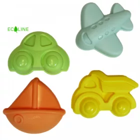 Homokozó formák- Járművek BIO - Vikingtoys - 12 hó+
