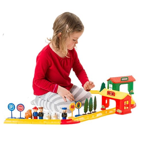 Város szett - Vikingtoys 12 hó+