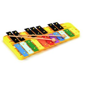 Színes kétsoros metalofon