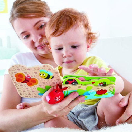 Hape Első könyvem-bogarak - 10 hó+