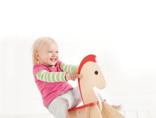 Hape Biztonságos Hintaló - 10 hó+