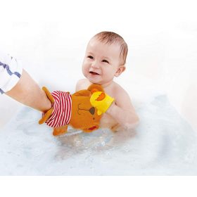 Hape Játékos fürdetőkesztyű - 12 hó+
