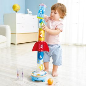   Hape Rakétakilövő - lebegő labdás toronyépítő - 24 hó+