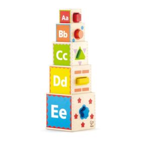 Hape Szórakoztató Piramis - 18 hó+