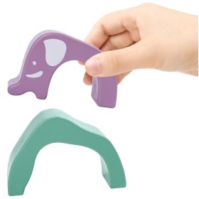 Hape Elefánt piramis - Montessori építő 24 hó+