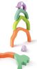 Hape Elefánt piramis - Montessori építő 24 hó+