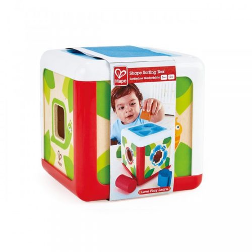 Hape Formadobó és formaillesztő kocka 12 hó+