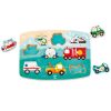 Hape Fogantyús Puzzle - Szirénázó Járművek 24 hó+
