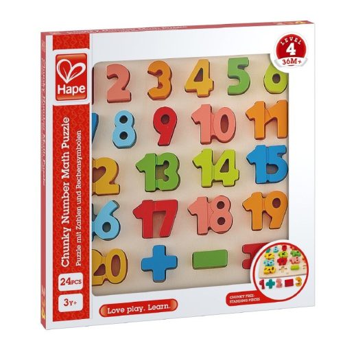 Hape Számok - puzzle
