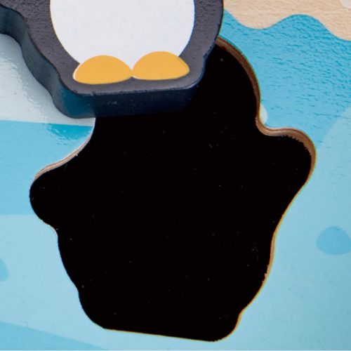 Hape Tapintós puzzle - Sarkvidéki állatok - 24 hó+