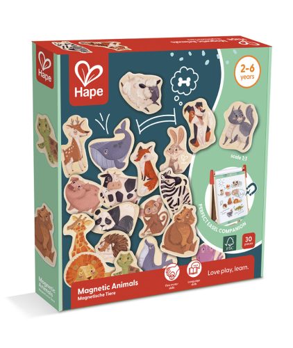 Hape Mágneses állatok 24 hó+