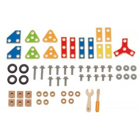 Hape Építőkészlet - Színes II.