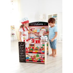   Hape Elárusító pult pénztárgéppel és vonalkód leolvasóval