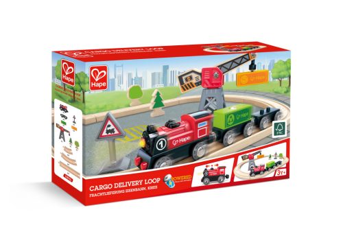 Hape Cargo vonat készlet
