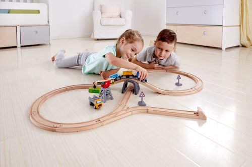 Hape hosszú ívelt sín 4 darabos