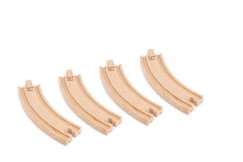 Hape hosszú ívelt sín 4 darabos