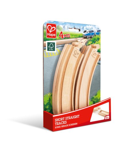 Hape hosszú ívelt sín 4 darabos