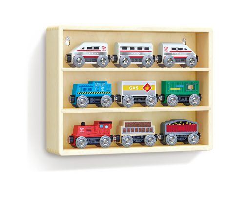 Hape mágneses vonatkészlet - 9 db-os 24 hó+