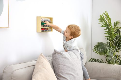 Hape mágneses vonatkészlet - 9 db-os 24 hó+