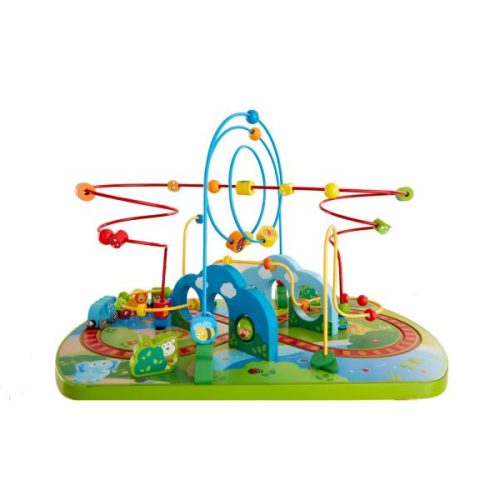 Hape Vonatozás a dzsungelbe-Tekergő asztal - 18 hó+