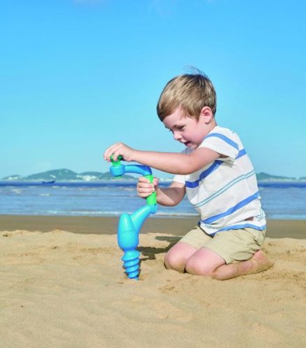 Hape Homok fúró - kék - 24 hó+