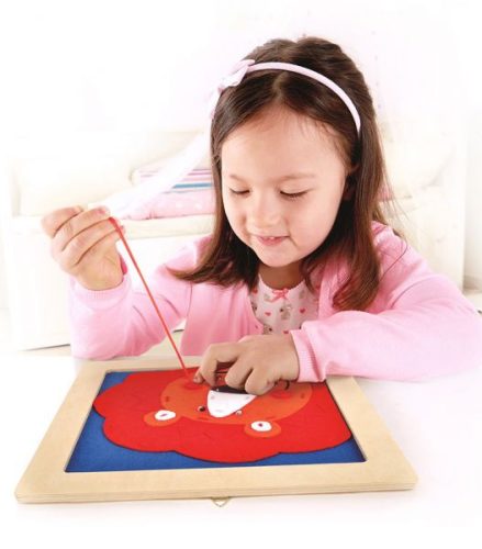 Hape Hímző Készlet - Nevető Oroszlán