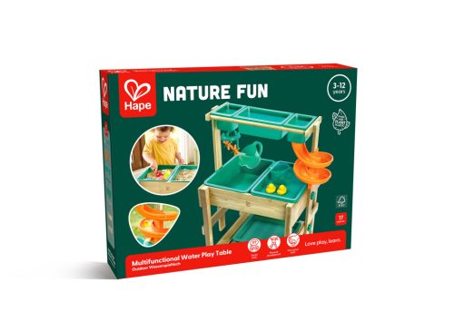 Hape Kültéri homokozó-vizező asztal