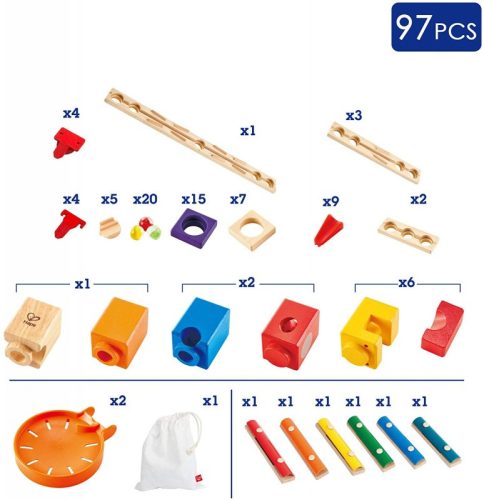 Hape Zenélő golyópálya - Quadrilla